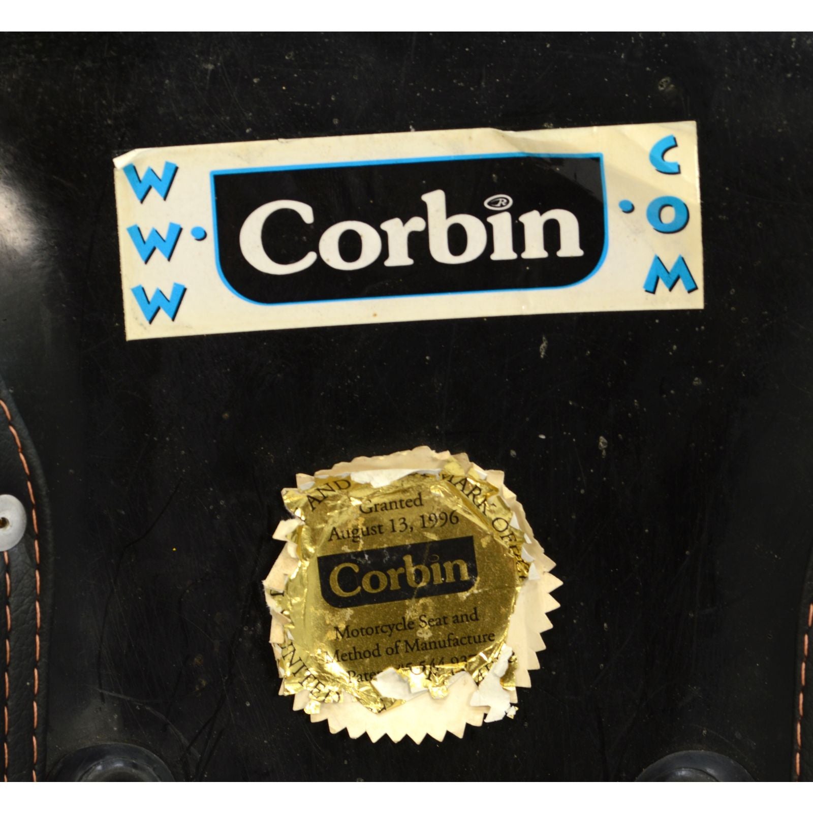 Premium Corbin Motorcycle Seat No. XL 96 6 AM - Black Leather Replacement for Harley Davidson & Cruisers - Comfort Upgrade for Long Rides & Touring