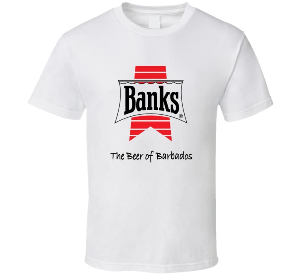 Threadsquad Banks Beer Barbados World Famous T-Shirt | Unisex Cotton Tee for Men & Women | Perfect for Beach Parties, Vacations & Casual Wear