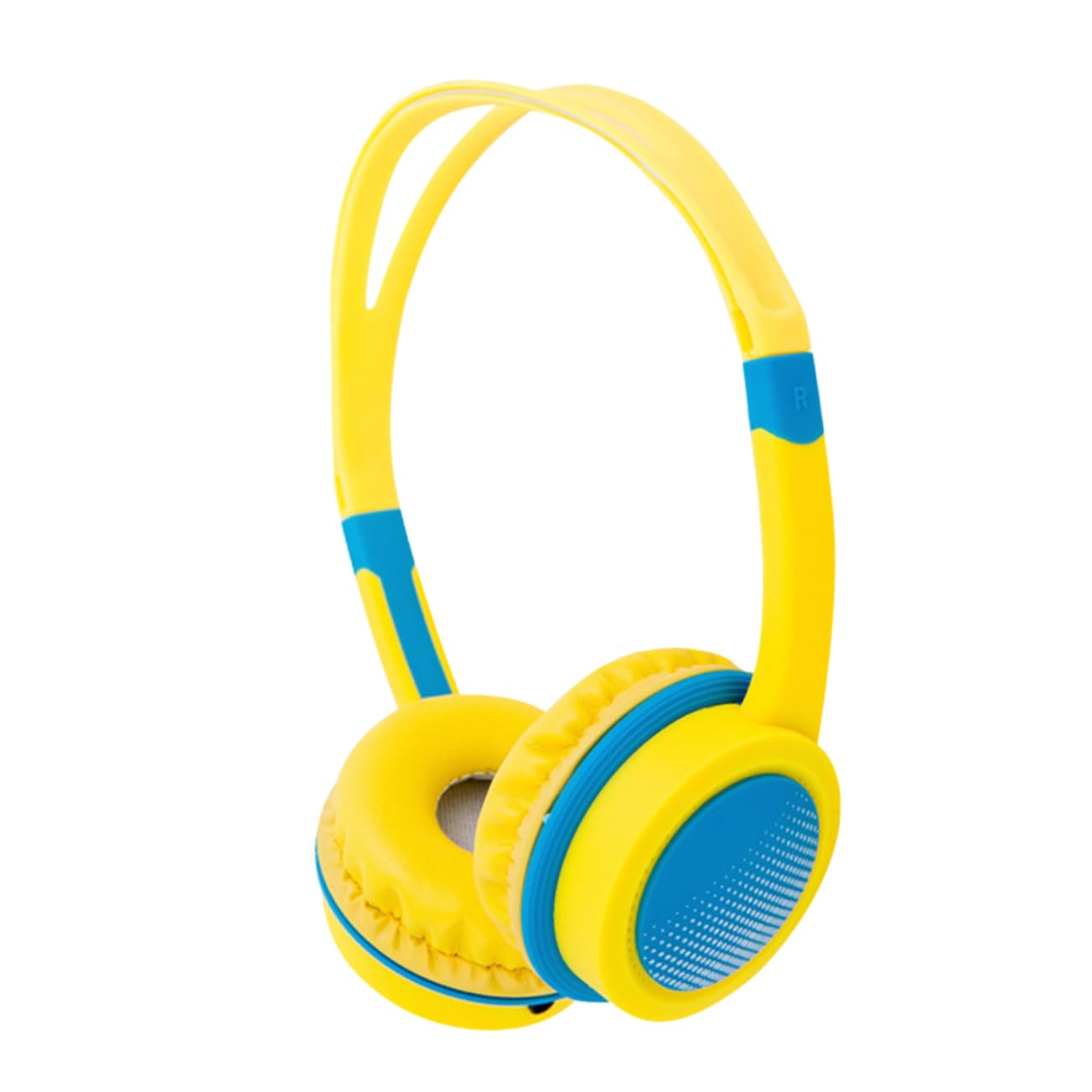 KONTONTY Kids Headphones with 85dB Volume Limiter - Safe Ergonomic Over-Ear Headset with Heavy Bass & Wire Control - Perfect for Online Learning, Travel & Home Use