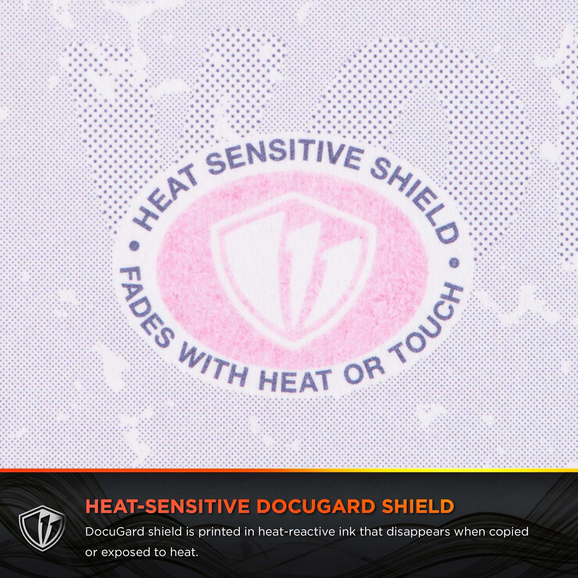 DocuGuard Blue/Red Premier Prismatic High Security Check Paper - 500 Blank Business Checks (04534) | Laser & Inkjet Printer Compatible | 13 Advanced Security Features | Ideal for Small Business Banking & Financial Transactions