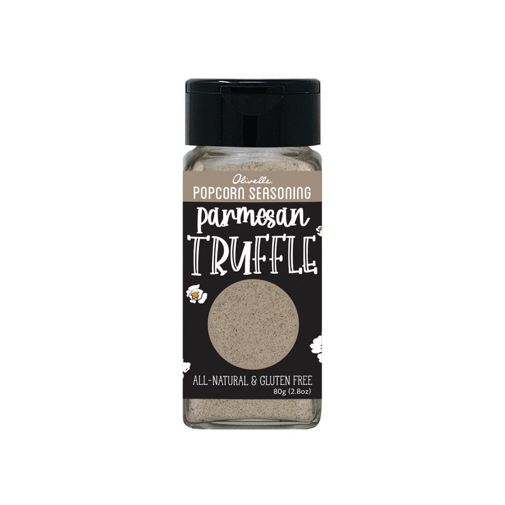 Olivelle Parmesan Truffle Popcorn Seasoning - Gourmet Popcorn Topping for Movie Nights & Parties | Italian Truffle Flavored Popcorn Spice | Perfect for Snacks, Gifts & Home Theater Treats