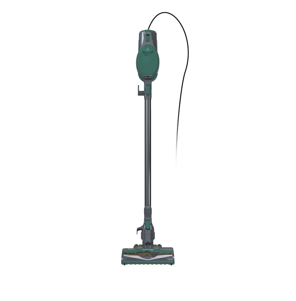 Shark CS110EM Ultra-Lightweight Corded Stick Vacuum Cleaner with Swivel Steering - Powerful Deep Cleaning for Carpets & Hard Floors - Converts to Handheld for Floor-to-Ceiling Versatility - Green | Perfect for Pet Hair, Stairs, Cars & Home Cleaning