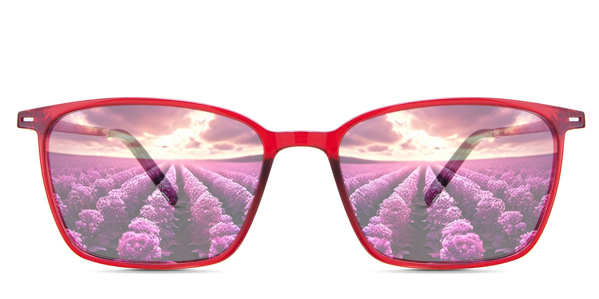 Men's Prescription Tinted Glasses - UV Protection & Blue Light Blocking for Driving, Reading & Outdoor Activities