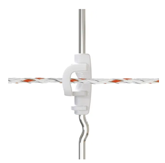 Gallagher Multi Wire Ring Top Insulator - Pack of 30 - Heavy Duty Electrical Insulators for Fencing, Farm & Ranch Applications - Perfect for Livestock Containment and Agricultural Use