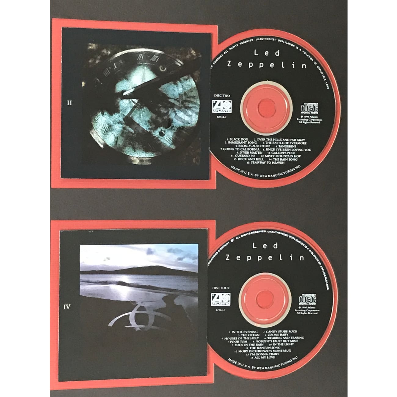 Led Zeppelin (1990) RIAA Platinum Award Box Set - Limited Edition Vinyl Collection for Music Lovers & Collectors | Perfect for Home Decor, Music Rooms & Gift Giving