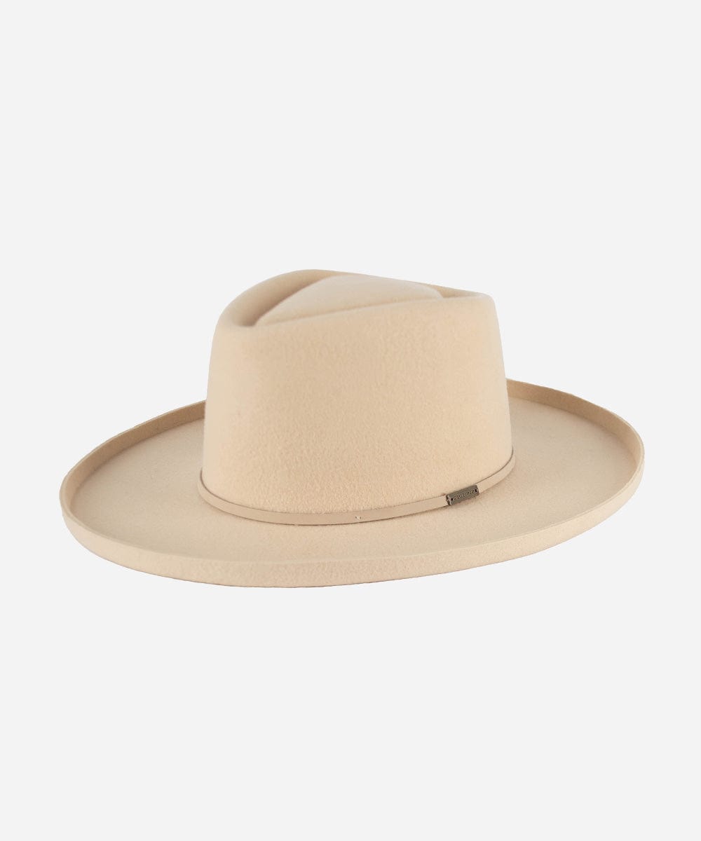 Lennon Pencil Brim Fedora Hat for Men - Vintage Style Wool Felt Dress Hat - Perfect for Jazz Festivals, Weddings & Casual Outfits