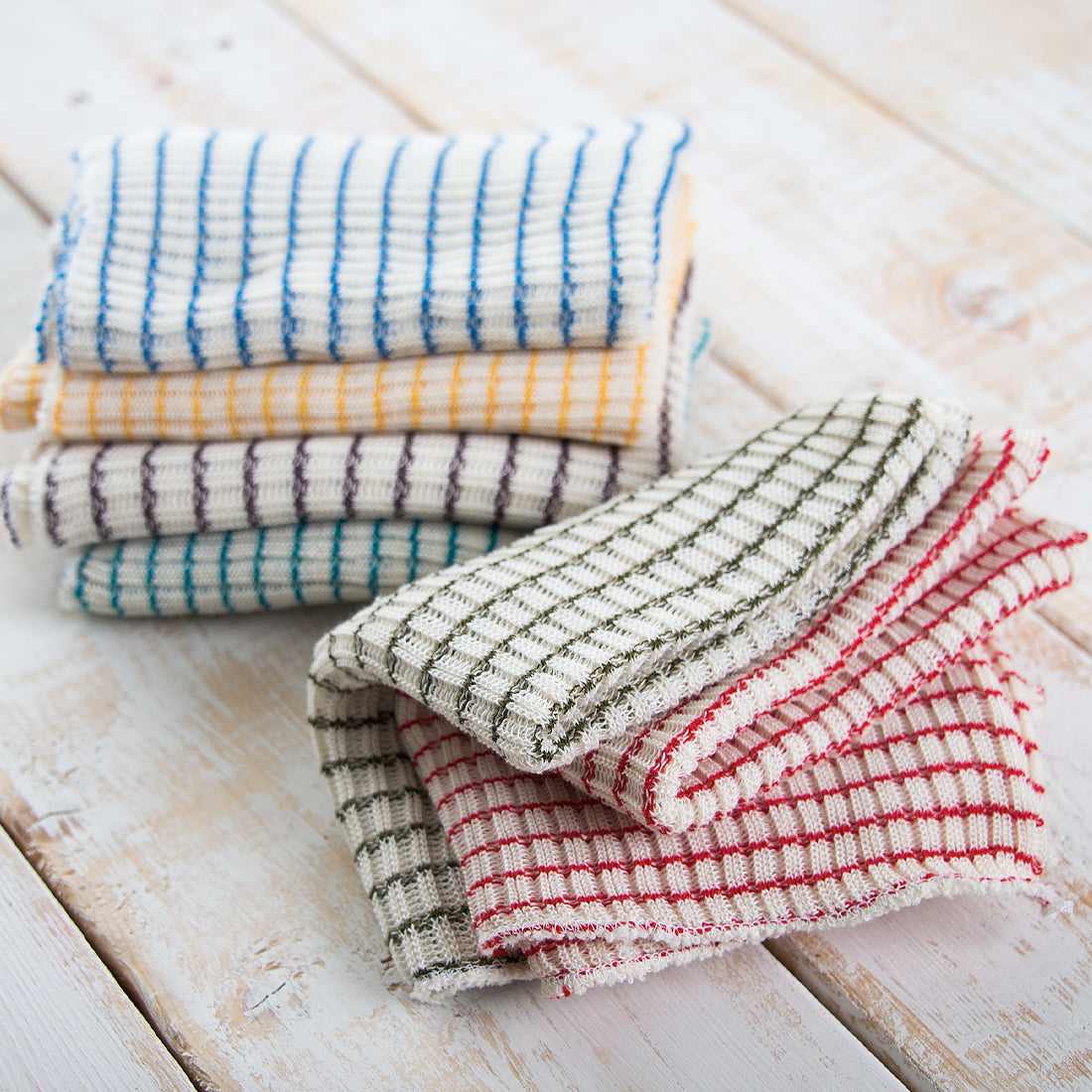 Premium Polyester Cotton Blend Dishcloth - Soft, Absorbent & Durable for Kitchen Cleaning & Dish Drying - Perfect for Washing Dishes, Wiping Countertops & General Household Cleaning