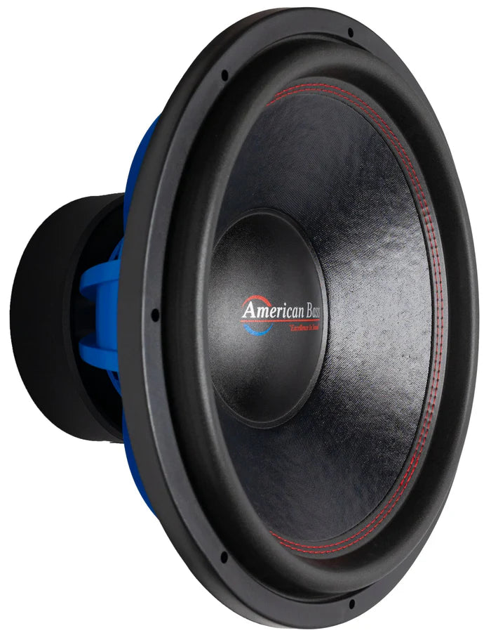 American Bass HD 18 Subwoofer - 2000 Watts RMS Power - High Performance Car Audio System for Deep Bass & Clear Sound | Perfect for Car Enthusiasts & Music Lovers