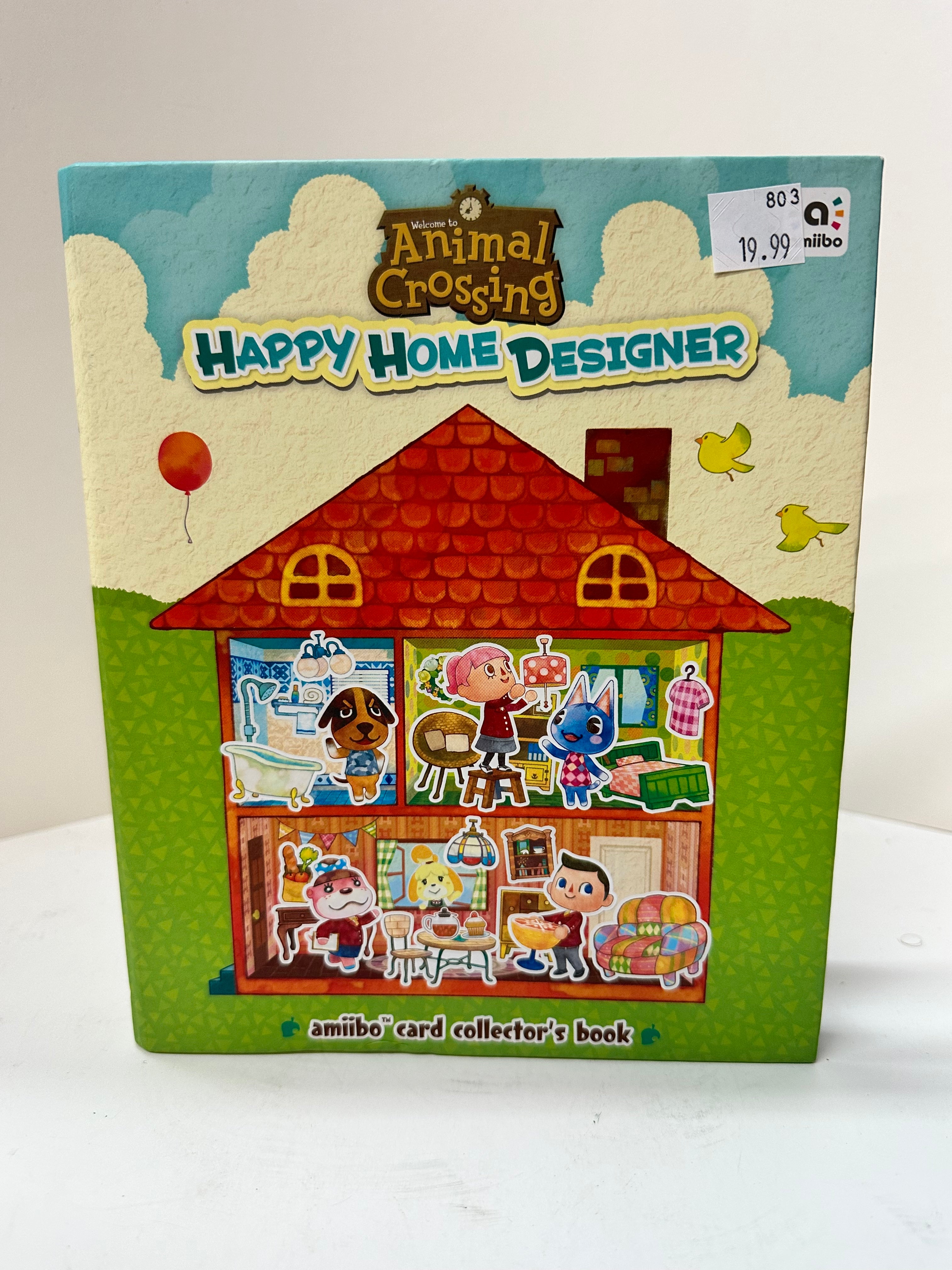 Animal Crossing Happy Home Designer Amiibo Card Collectors Book - Official Nintendo Trading Card Album for ACNH Fans | Perfect for Organizing, Displaying & Protecting Your Amiibo Card Collection | Great Gift for Gamers & Collectors