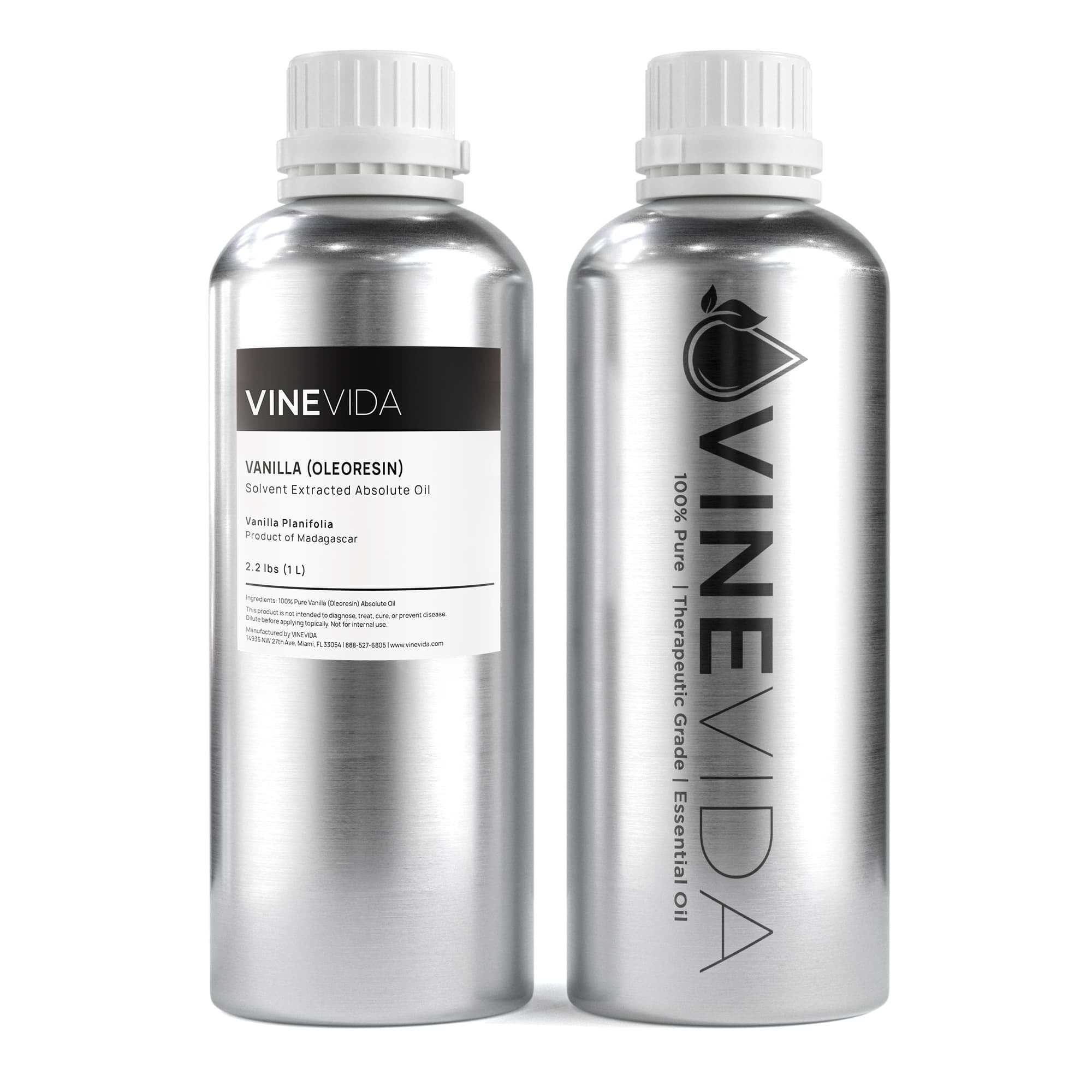 Pure Vanilla Essential Oil (Oleoresin) - 100% Natural Aromatherapy Oil for Relaxation & Stress Relief - Perfect for Diffusers, Massage & DIY Skincare