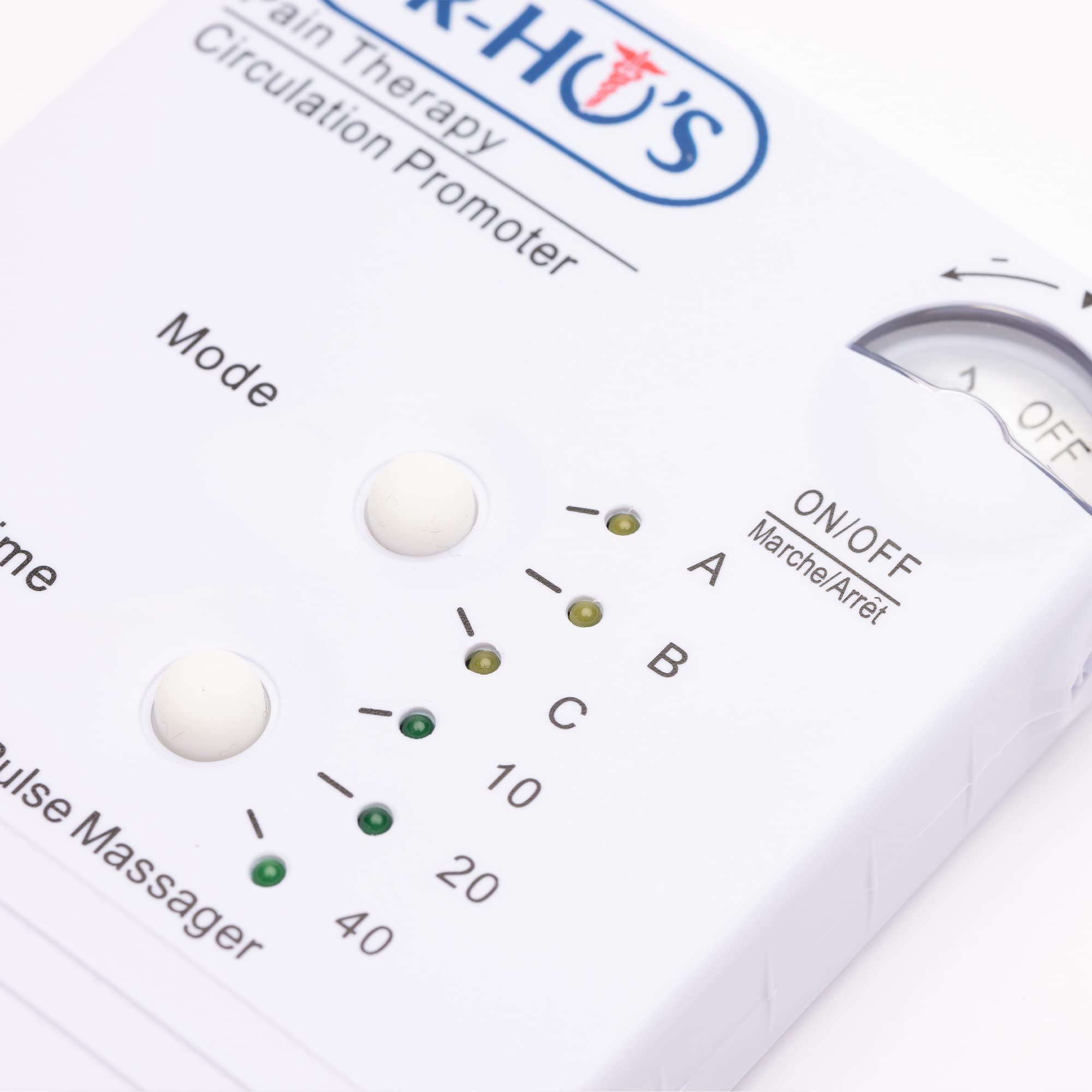 Dr Ho's Circulation Promoter Essential Package - TENS Machine & EMS Therapy for Pain Relief, Muscle Stimulator for Leg & Foot Pain - Home Use for Arthritis, Sciatica & Post-Workout Recovery