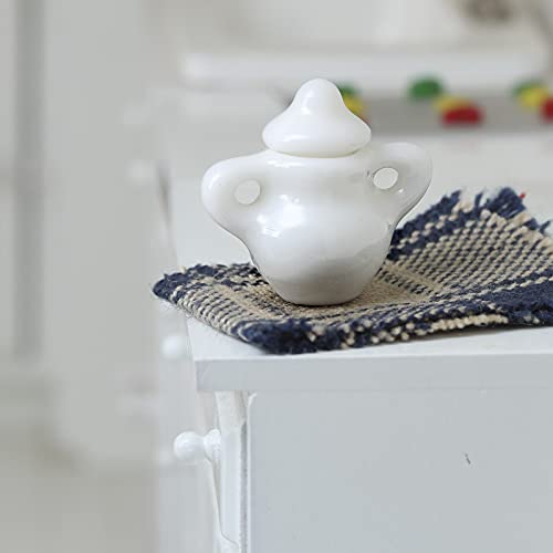 Porcelain Sugar Bowl - Miniature Dollhouse Accessory for Tea Parties & Home Decor | FactoryDirectCraft