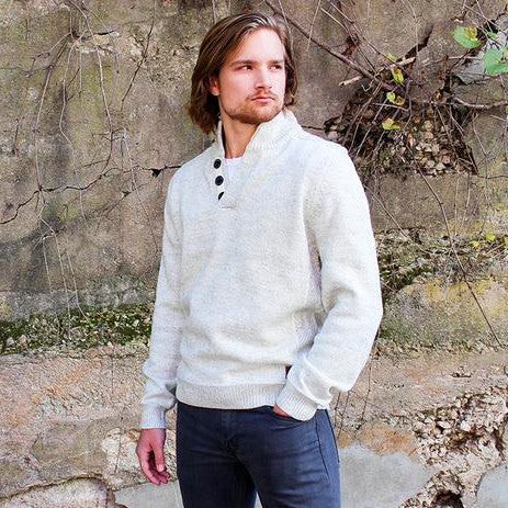 Galway Shawl Collar Sweater for Women - Soft Wool Blend Knit Cardigan (4 Color Options) | Perfect for Fall Layering, Office Wear & Casual Outfits