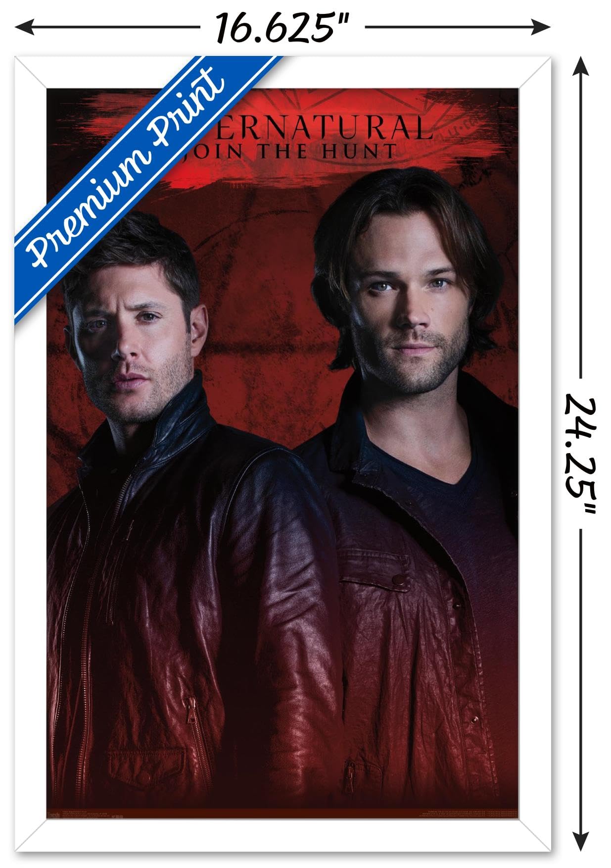 Trends International Supernatural - Red Wall Poster, 14.725