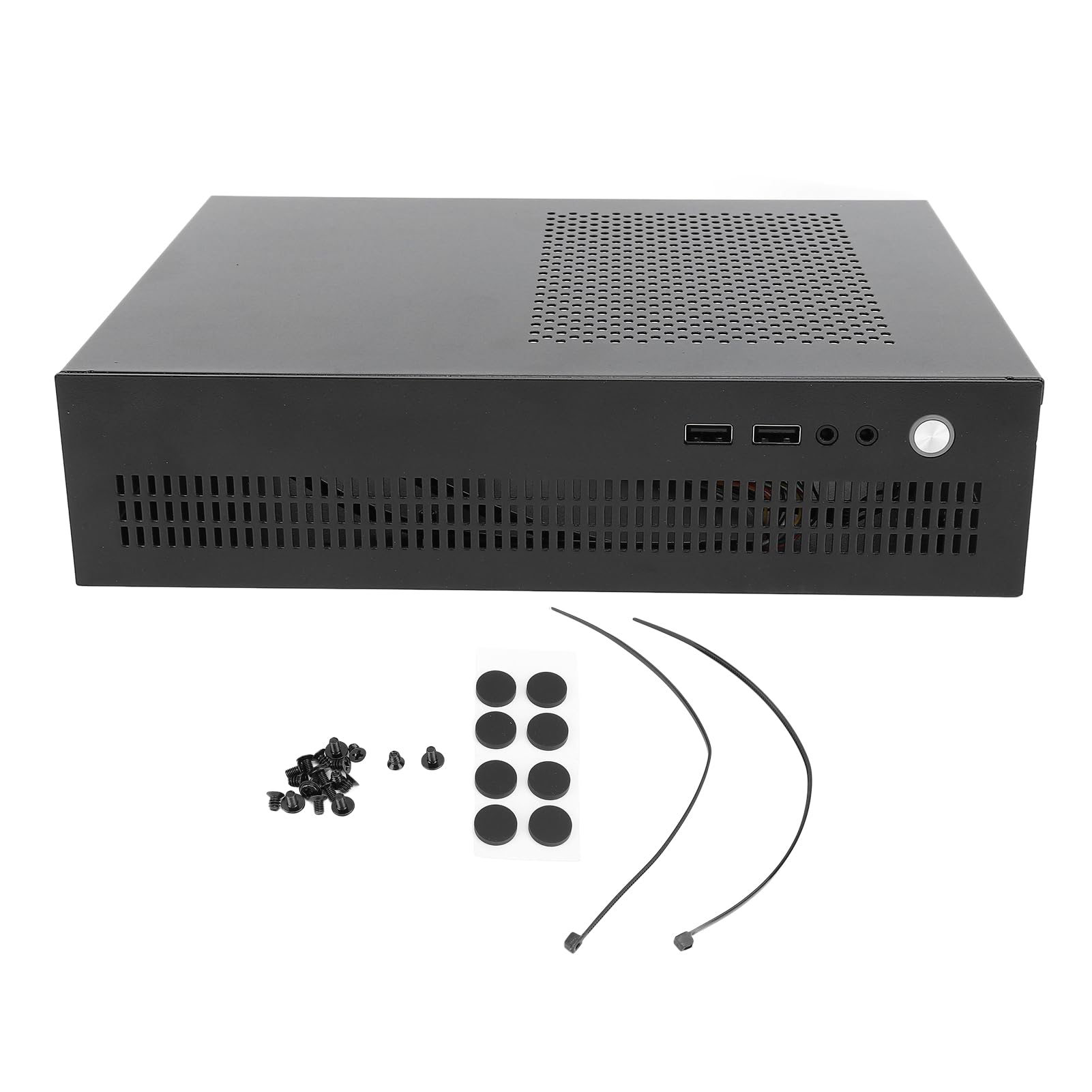 Compact Micro ATX & Mini ITX PC Case - USB 2.0 Gaming Computer Chassis for Small Form Factor Desktop Builds | Perfect for Home Office, Gaming Rigs & Space-Saving Workstations