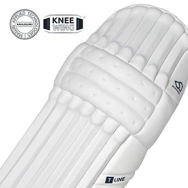 Masuri T Line Adult Cricket Batting Pads - Lightweight Protective Leg Guards for Cricket Players | Perfect for Practice & Match Play