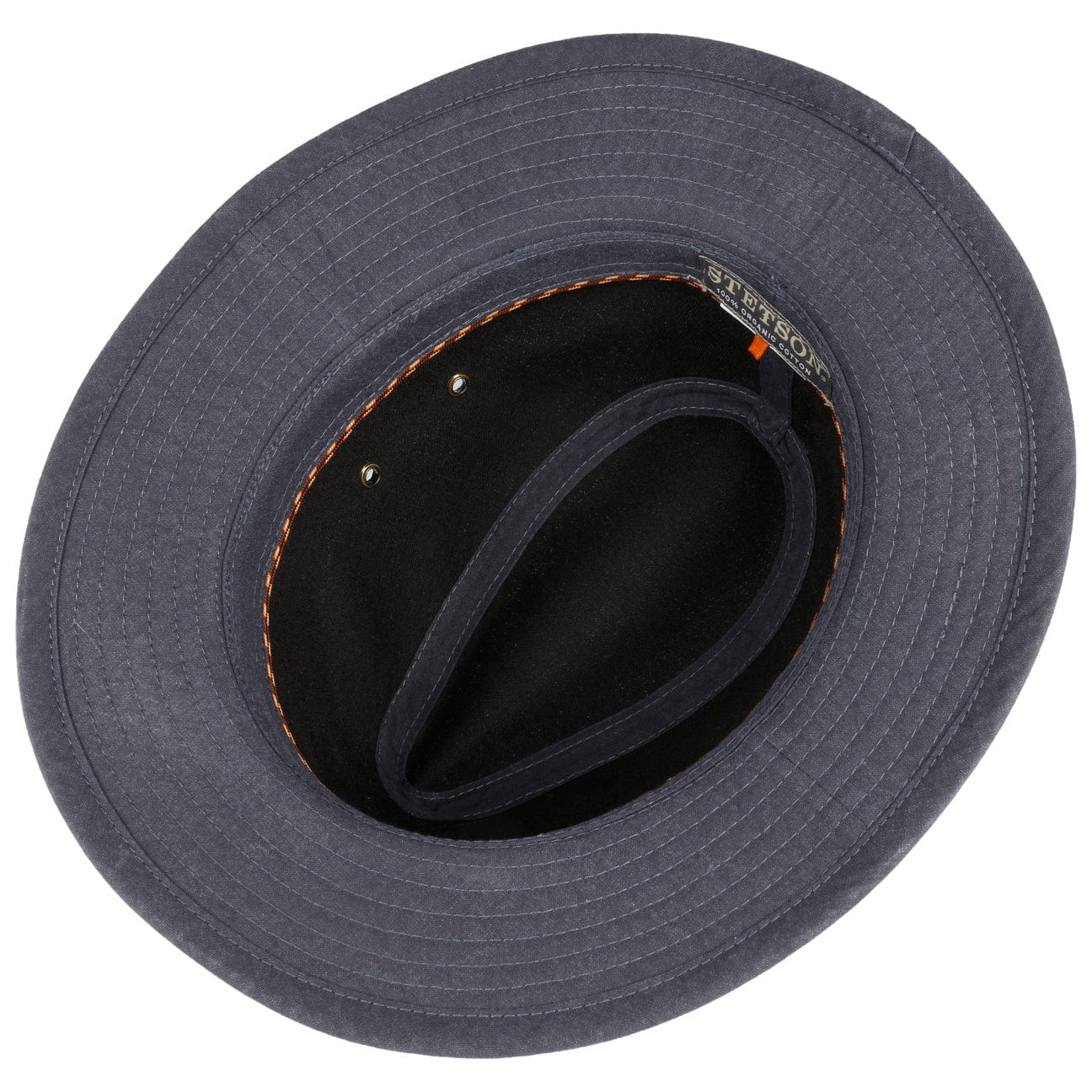 Stetson Organic Cotton Traveler Hat for Men & Women - Breathable Sun Protection for Outdoor Adventures, Hiking, and Beach Vacations