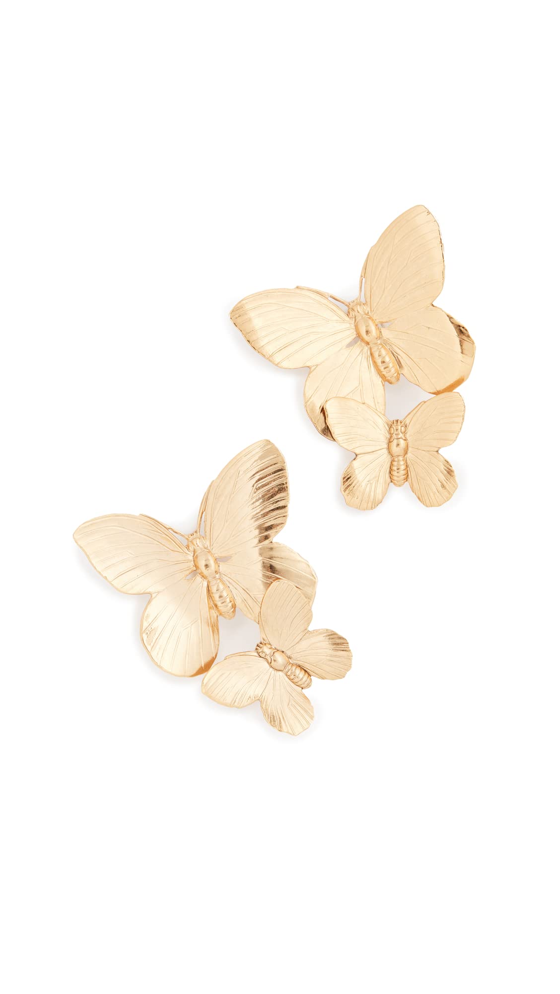 Jennifer Behr Women's Papillon Earrings - Elegant Butterfly Dangle Earrings for Women, Gold Plated Fashion Jewelry, Perfect for Weddings, Parties & Special Occasions