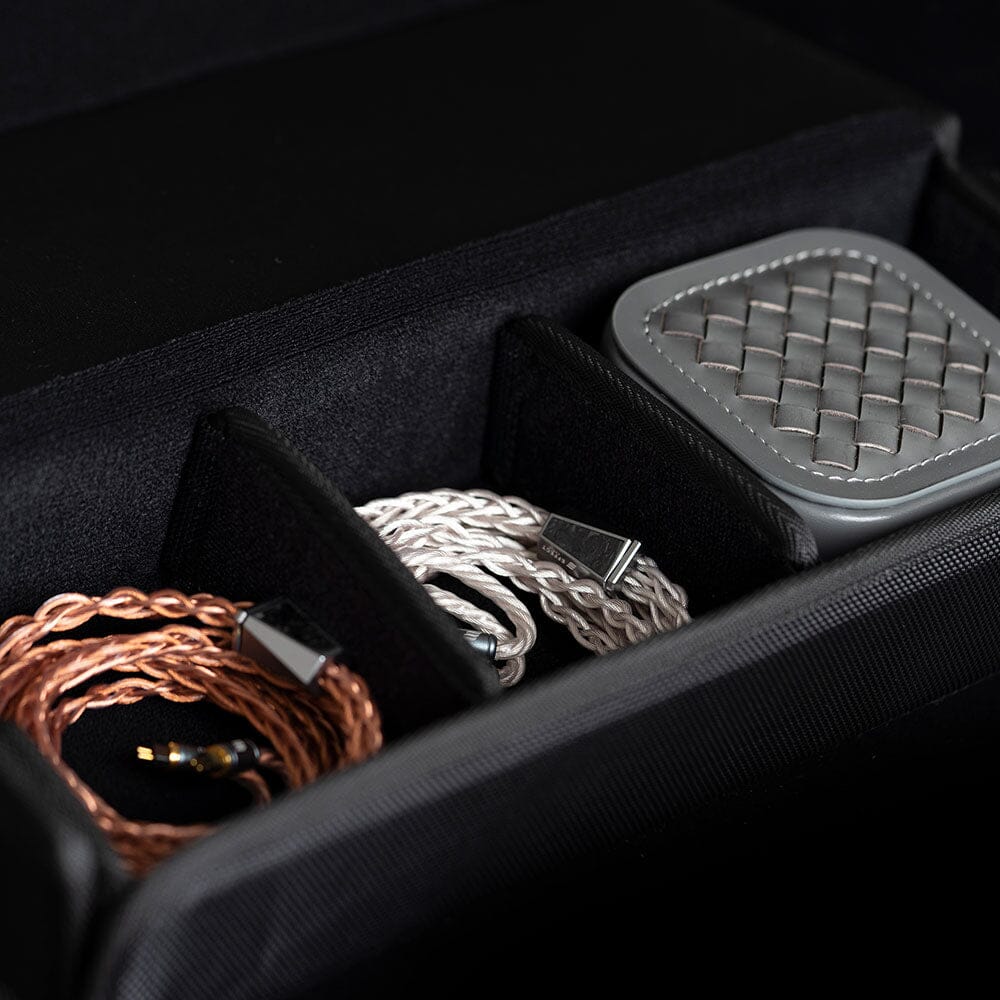 Effect Audio Premium Portable Carrying Case for Headphones & Earphones - Travel, Gym & Daily Storage Protection