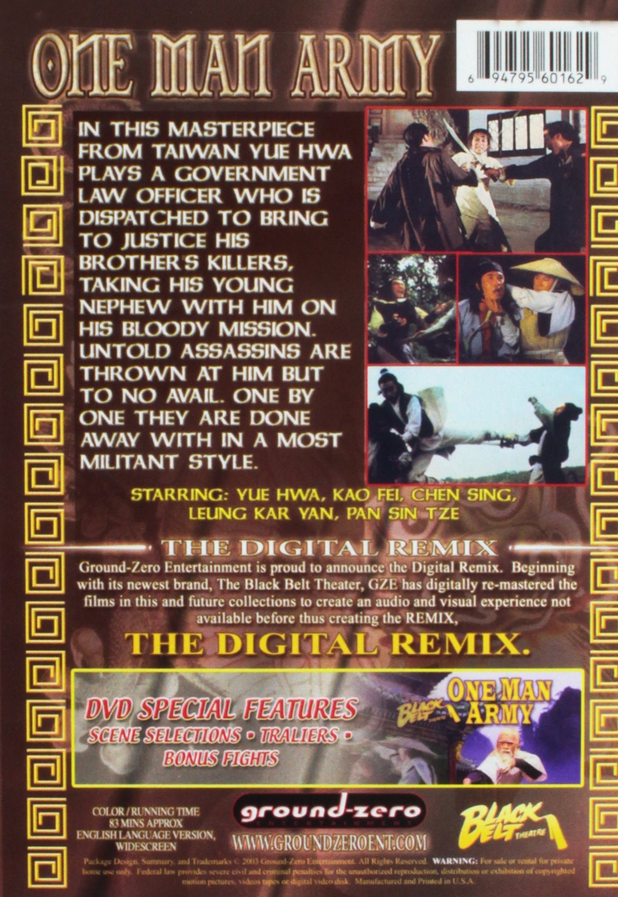 One Man Army [DVD] - Action Movie for Thrill Seekers - Perfect for Movie Nights & Action Film Collections