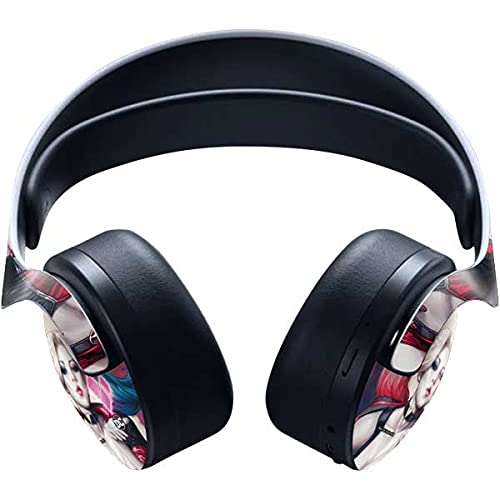 Official DC Comics Harley Quinn Rebirth Gaming Skin for PS5 Pulse 3D Wireless Headset - Art Germ Design Legacy Color Variant | Custom Decal Protection for Gamers & Collectors