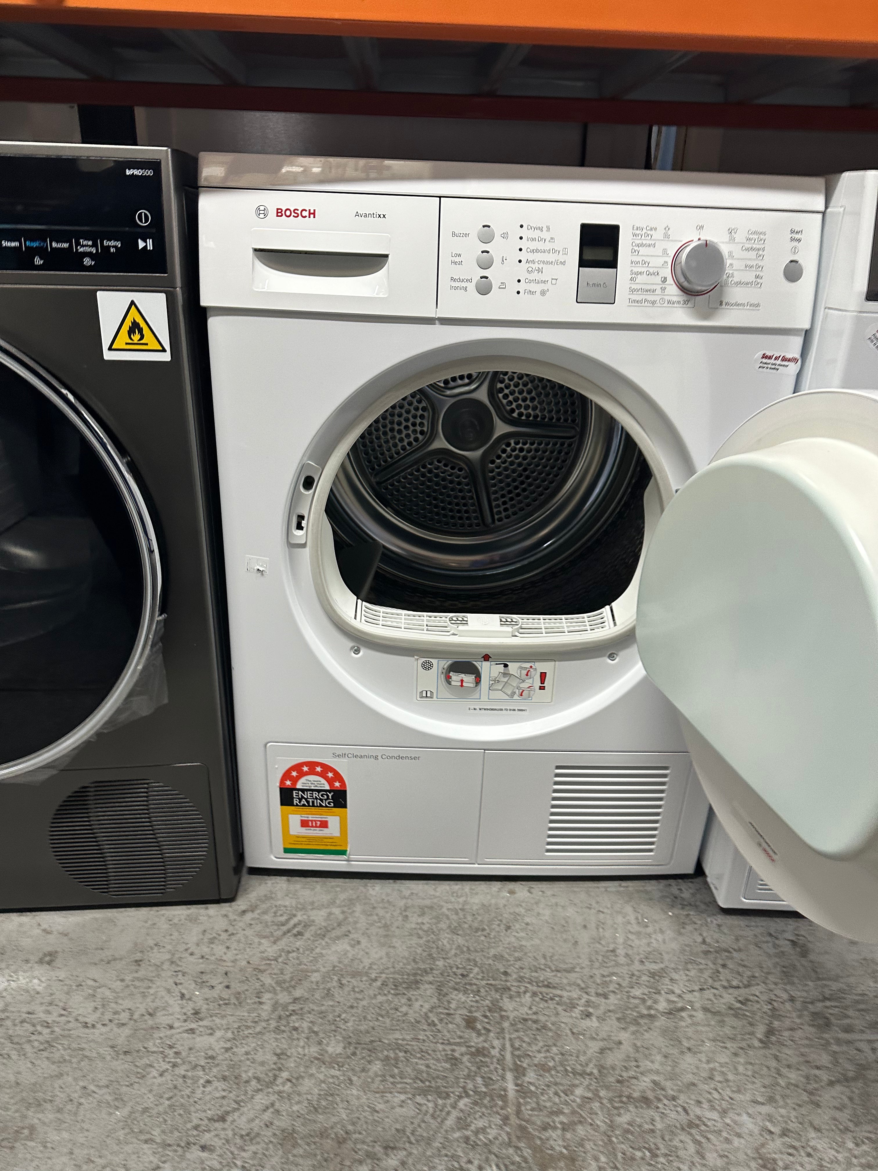 Refurbished Bosch 6kg Heat Pump Dryer - Energy Efficient Laundry Solution for Small Homes & Apartments | Perfect for Compact Spaces & Eco-Friendly Drying