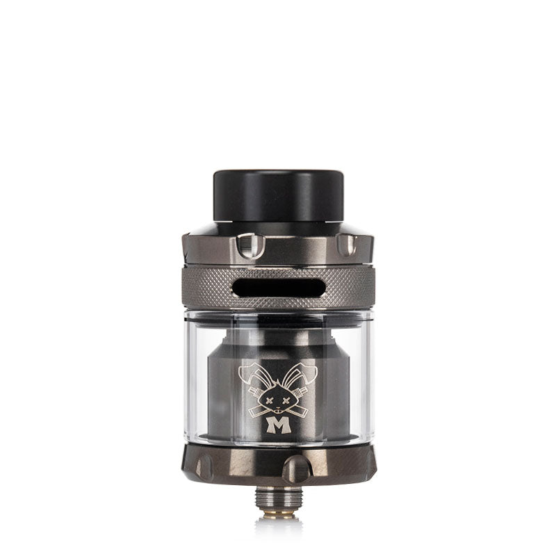 Hellvape Dead Rabbit M RTA Rebuildable Tank Atomizer - Top Airflow RDA for Vaping & Cloud Chasing - Perfect for Advanced Vapers & DIY E-Liquid Enthusiasts