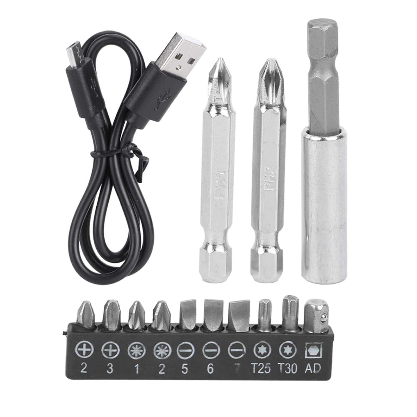 3.6V Cordless Electric Screwdriver Drill Kit - 16Pcs Rechargeable Power Drill with LED Work Light & Lithium-Ion Battery | Perfect for DIY Home Projects, Furniture Assembly, and Professional Construction Work