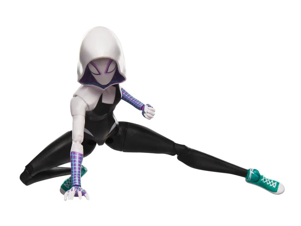 Marvel Legends Spider-Man: Across the Spider-Verse Spider Gwen Action Figure - Collectible Toy for Marvel Fans & Movie Lovers | Perfect for Display, Gifts, and Cosplay Accessories