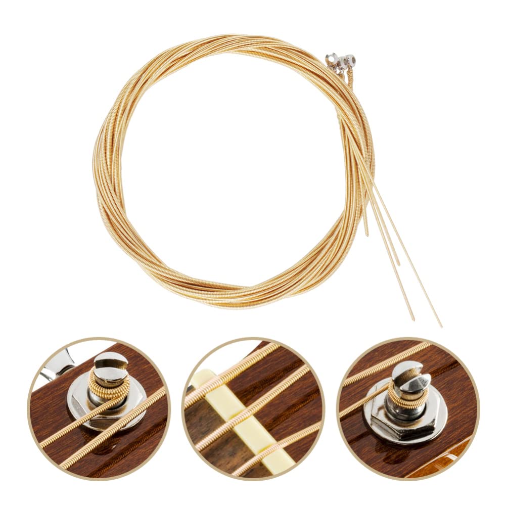 Premium Bass Guitar Strings Set - High-Quality Bass Accessories & Replacement Parts for Enhanced Sound Performance | Perfect for Live Gigs, Studio Recording & Practice Sessions