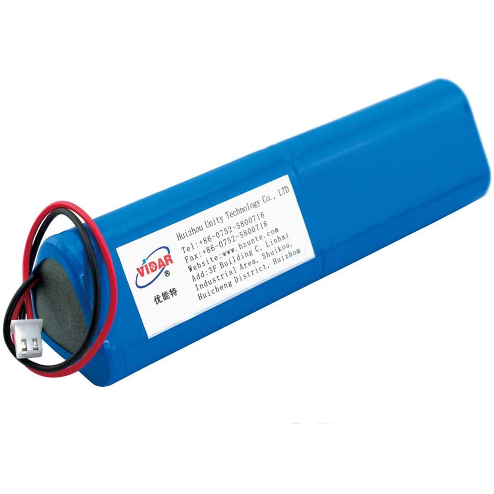 VIDAR 3.7V 19200mAh Rechargeable Lithium Ion Battery Pack with JST PH2.54/2P Connector - High Capacity Li-ion Battery for Electronics, Toys, LED Lighting & Power Equipment | Perfect for DIY Projects, RC Cars, Emergency Lights & Portable Devices