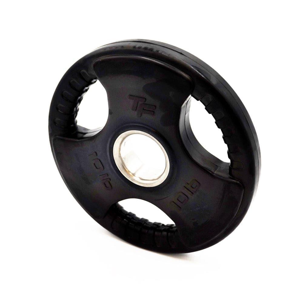 Olympic Rubber Grip Weight Plates - Durable Gym Equipment for CrossFit, Powerlifting & Home Workouts
