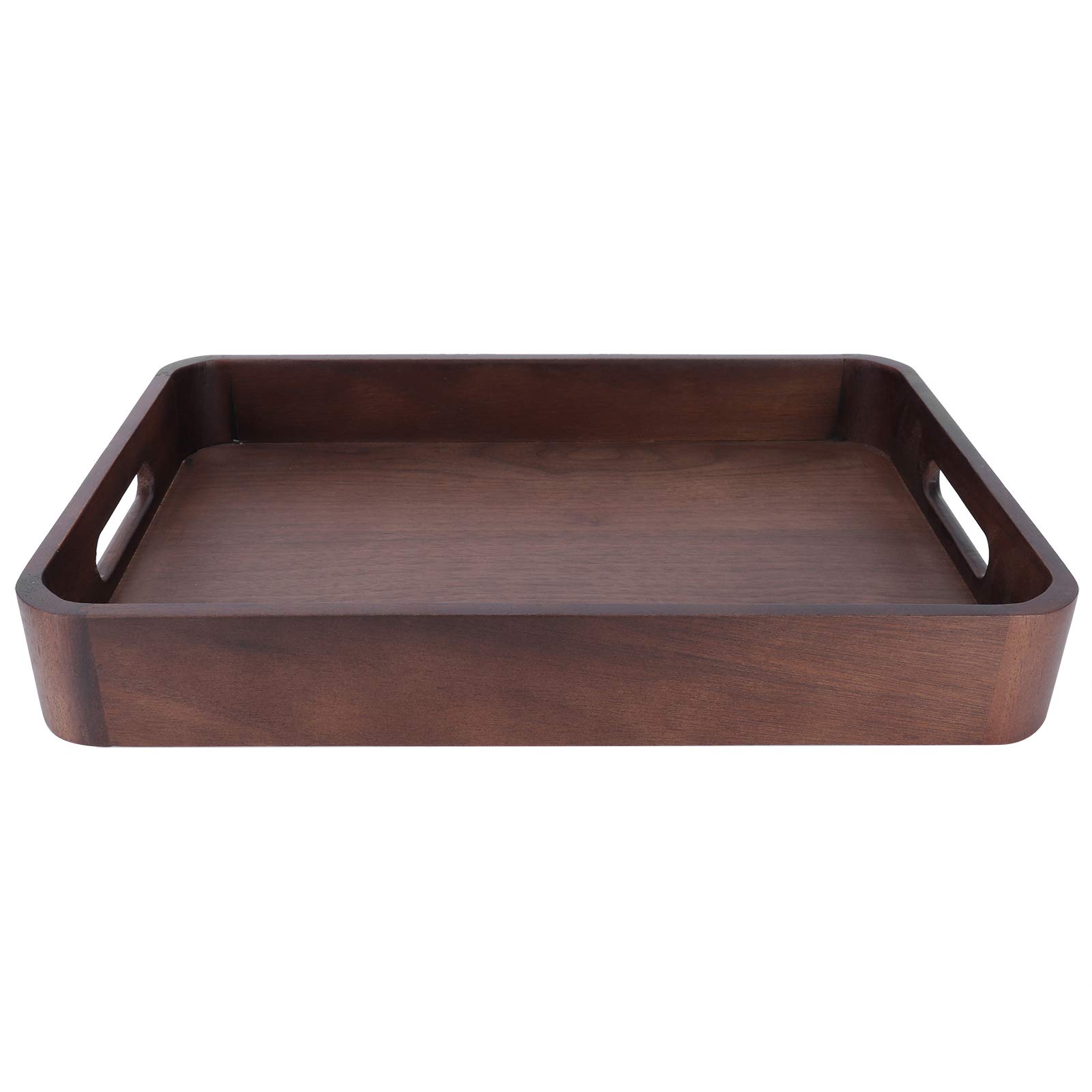 Wooden Nested Serving Trays for Kitchen, Tea & Snacks | Nofaner Rectangular Craft Trays