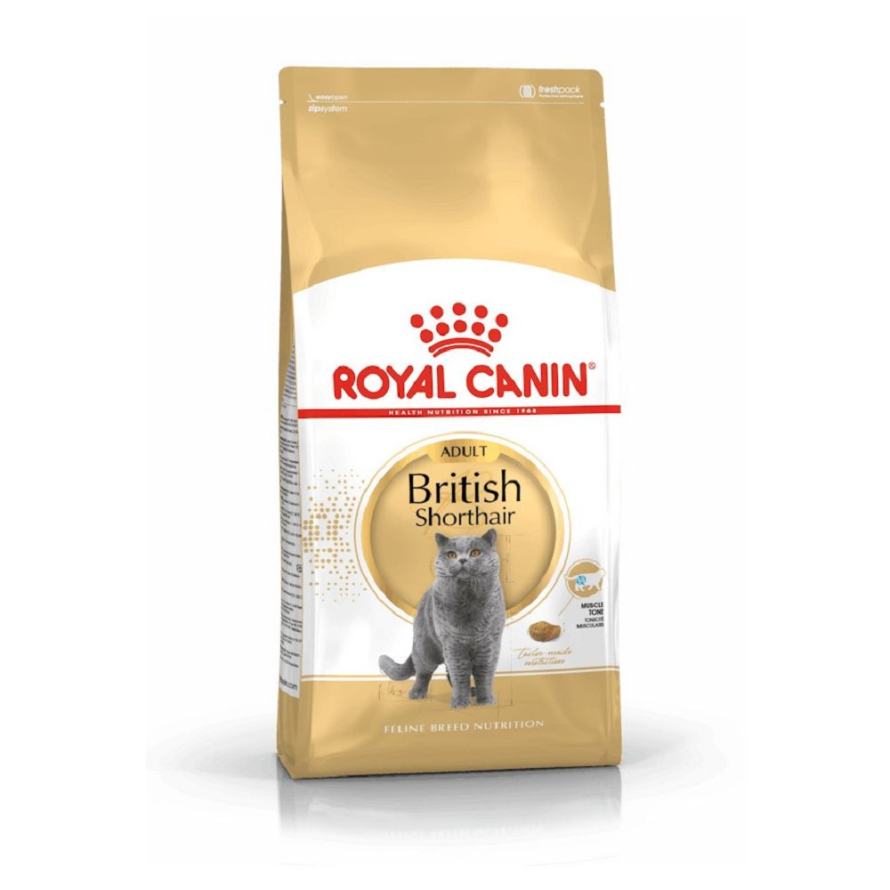 Premium British Shorthair Adult Cat Dry Food - High Protein Grain-Free Formula for Healthy Weight & Coat - Perfect for Indoor Cats & Picky Eaters