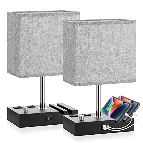 Grey Shade with Knob Switch