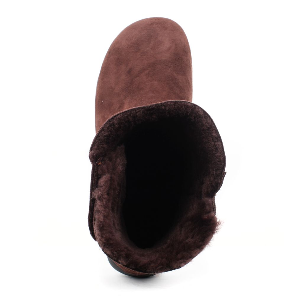 Aubrey Women's Adjustable Sheepskin Winter Boots - Cozy & Comfortable Fur Lined Snow Boots for Cold Weather, Outdoor Walking, and Casual Wear