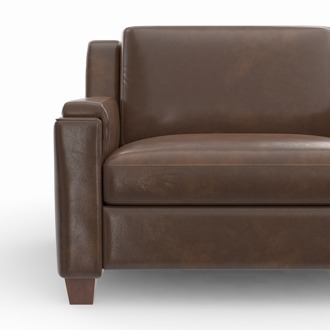 Malmo Armchair with Twin Sleeper - Convertible Sofa Bed for Small Spaces | Perfect for Guest Rooms, Apartments & Home Offices