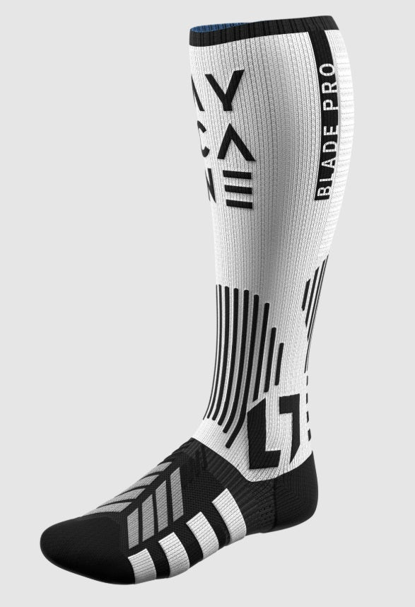 AYCANE Blade Pro Skate Socks - High-Performance Breathable Athletic Socks for Roller Skating, Ice Skating & Inline Skating - Perfect for Sports, Gym & Outdoor Activities