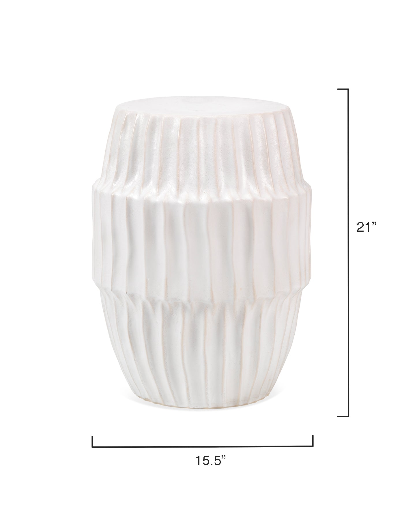 Modern White Algae Side Table - Minimalist End Table for Living Room, Bedroom & Office - Perfect for Small Spaces & Home Decor
