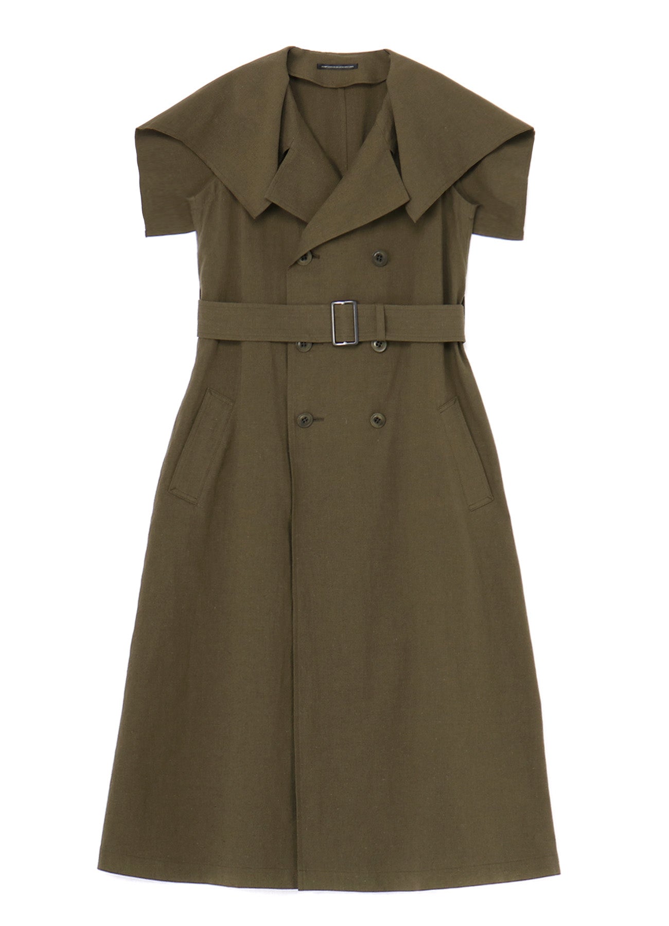 Stylish Cotton Flax Poplin Sailor Collar Coat for Women - Lightweight Summer Jacket for Casual Outings & Beach Cover-Up