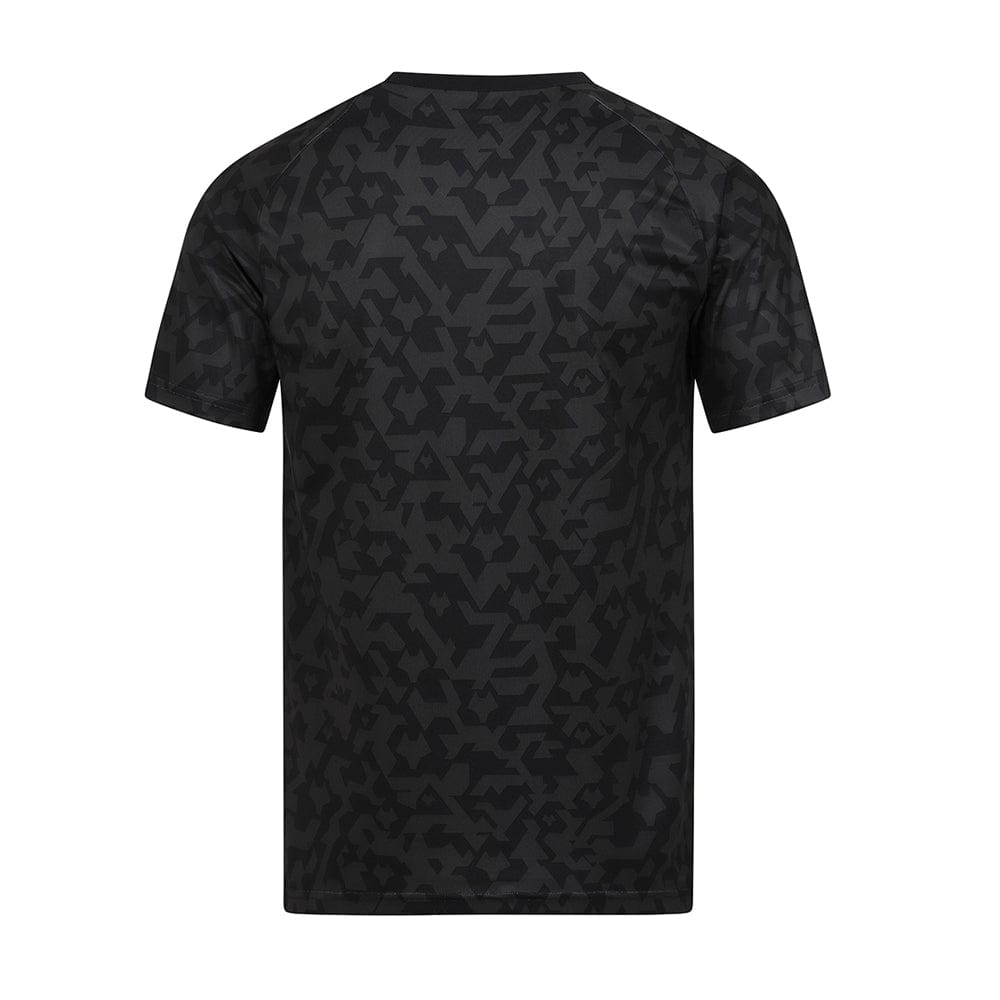 2024-2025 Pre Match Soccer Jersey T-Shirt - Black & Gold - Breathable & Lightweight for Training & Games - Perfect for Fans, Players & Team Supporters