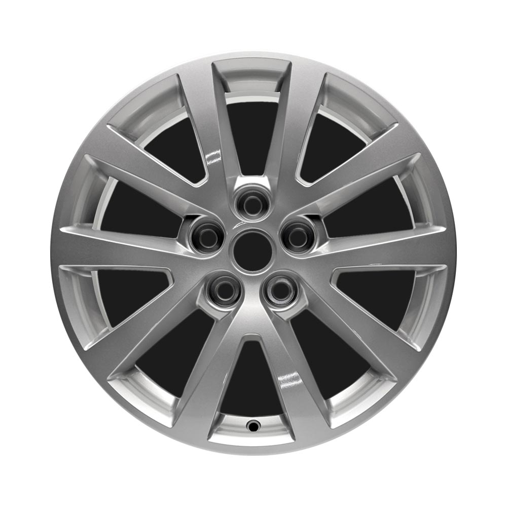 18 Inch Chevy Malibu OEM Silver Wheel Rim ALY05560 (2013-2016) - Perfect Replacement for 23123760, Ideal for Car Upgrades & Customization