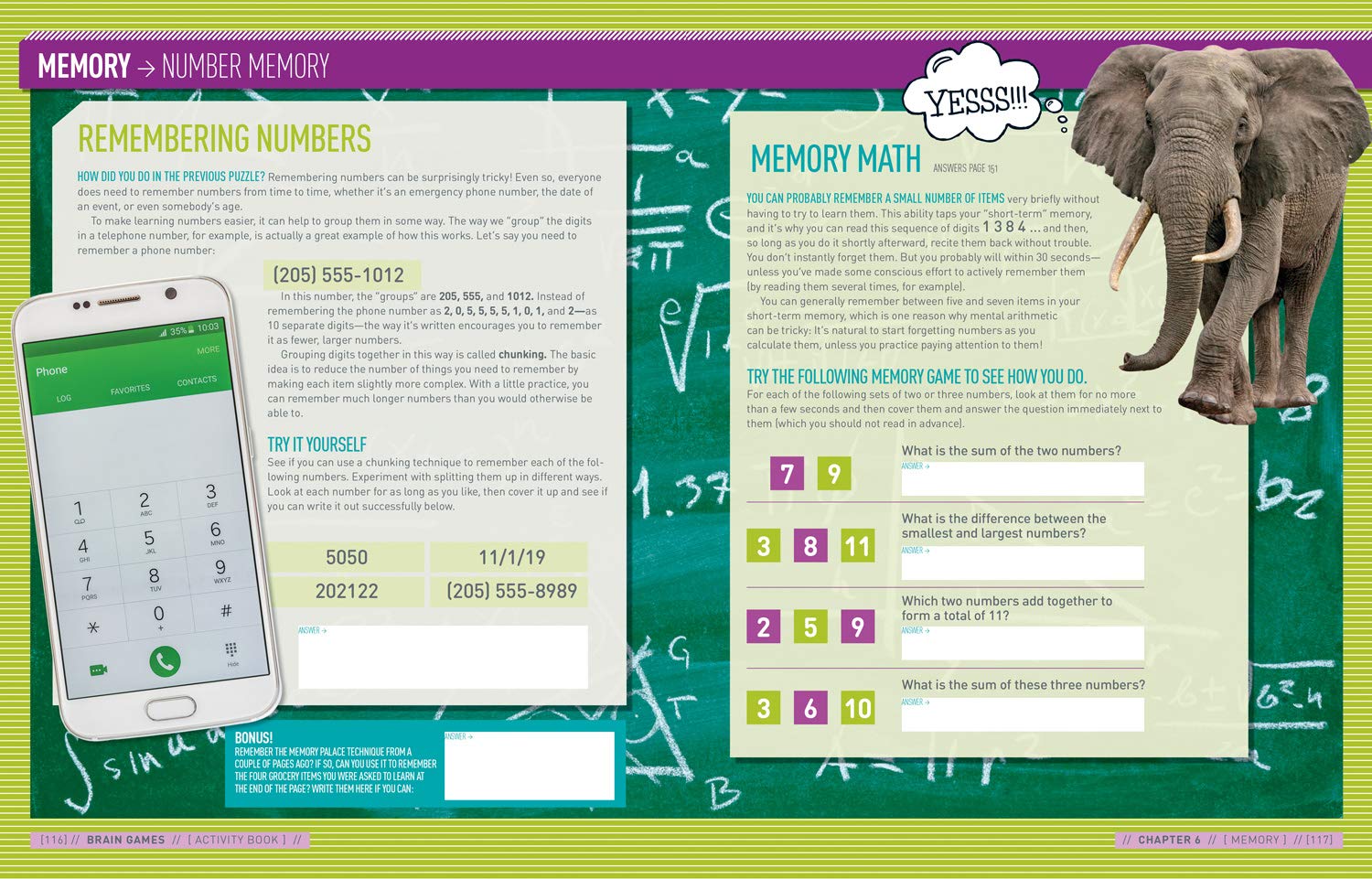 Brain Games: Mighty Book of Mind Benders - Fun Puzzles & Logic Challenges for Adults & Teens - Perfect for Travel, Family Game Night & Mental Exercise