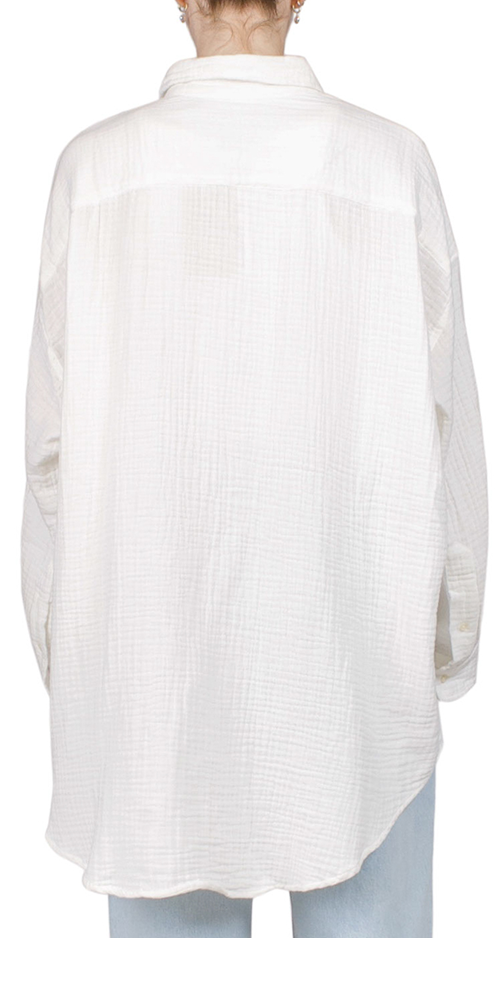 Stylish Crinkle Cotton Button Front Shirt for Women | Casual & Office Wear | Perfect for Spring & Summer Outfits