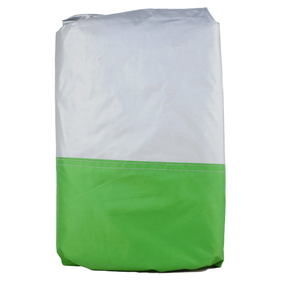 **AHL All-Weather Waterproof Motorcycle Cover - Dustproof, UV Protective & Breathable for Indoor/Outdoor Use (XXL, G) - Ideal for Garage, Travel & Long-Term Storage**