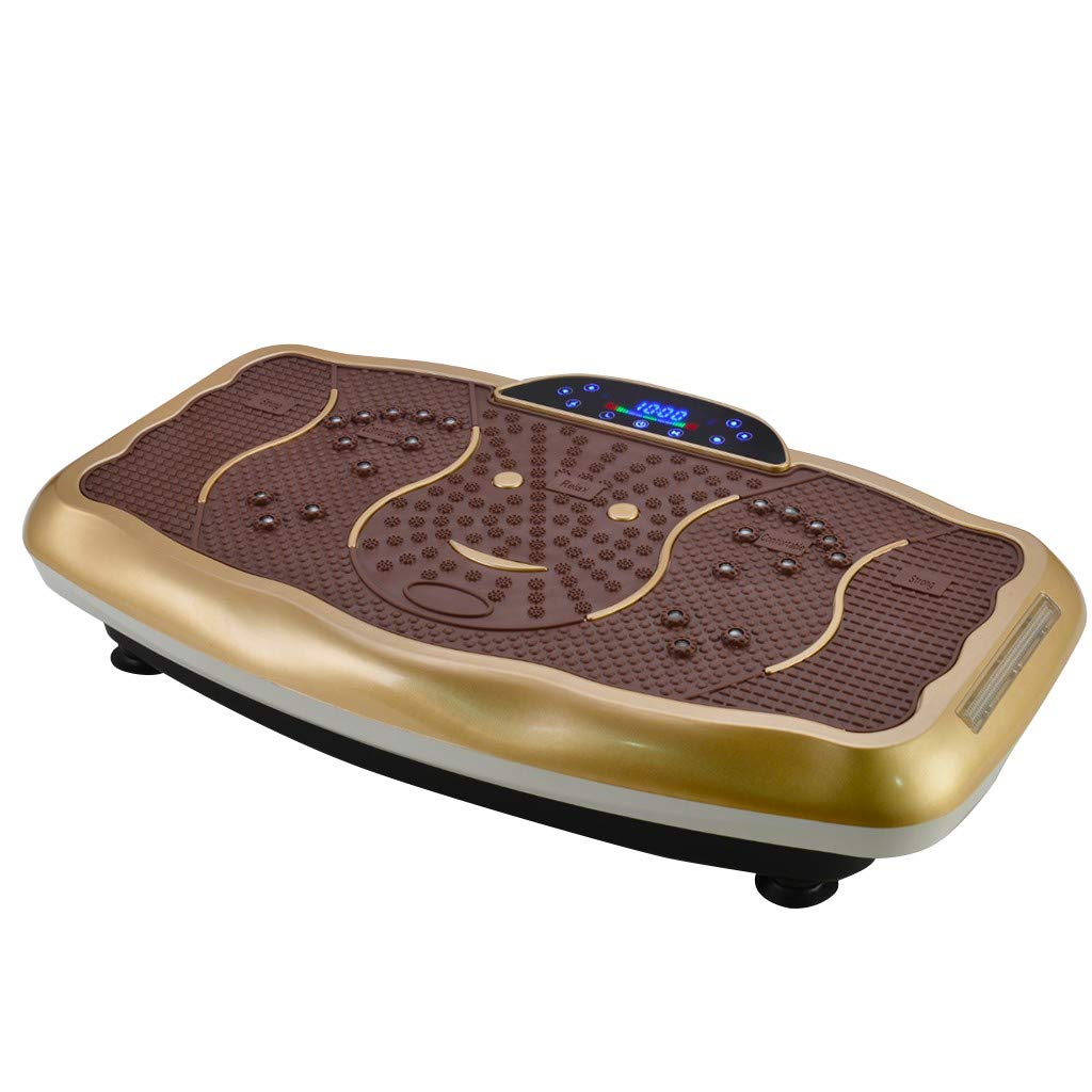 Tengma 3D Vibration Plate Exercise Machine - Full Body Workout Platform with Bluetooth Music, Resistance Bands & Remote Control - Home Gym Equipment for Weight Loss, Recovery & Wellness - Perfect for Home Fitness, Physical Therapy & Muscle Toning