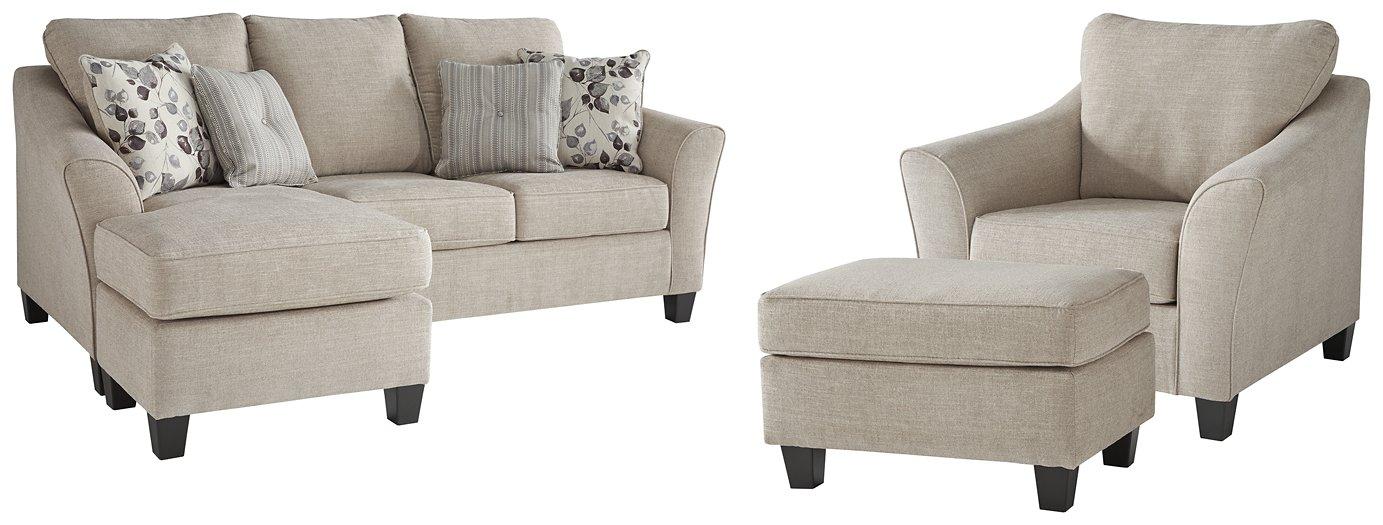 Abney 3-Piece Living Room Set - Modern Sofa, Loveseat & Coffee Table for Small Spaces | Perfect for Apartments, Condos & Cozy Homes