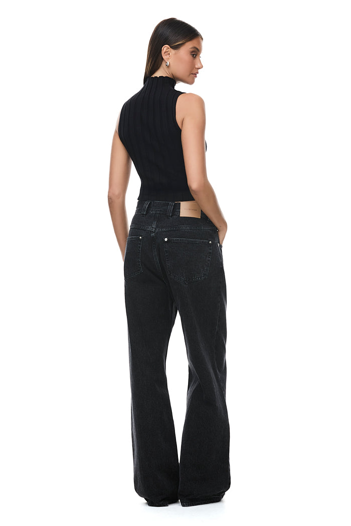 Premium Maxwell Black Stretch Denim Jeans for Men - Slim Fit Comfortable & Stylish for Casual Wear, Office & Night Out
