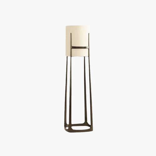 Slim Rectangular Floor Lamp with Stand - Modern Minimalist Lighting for Living Room, Bedroom, or Office