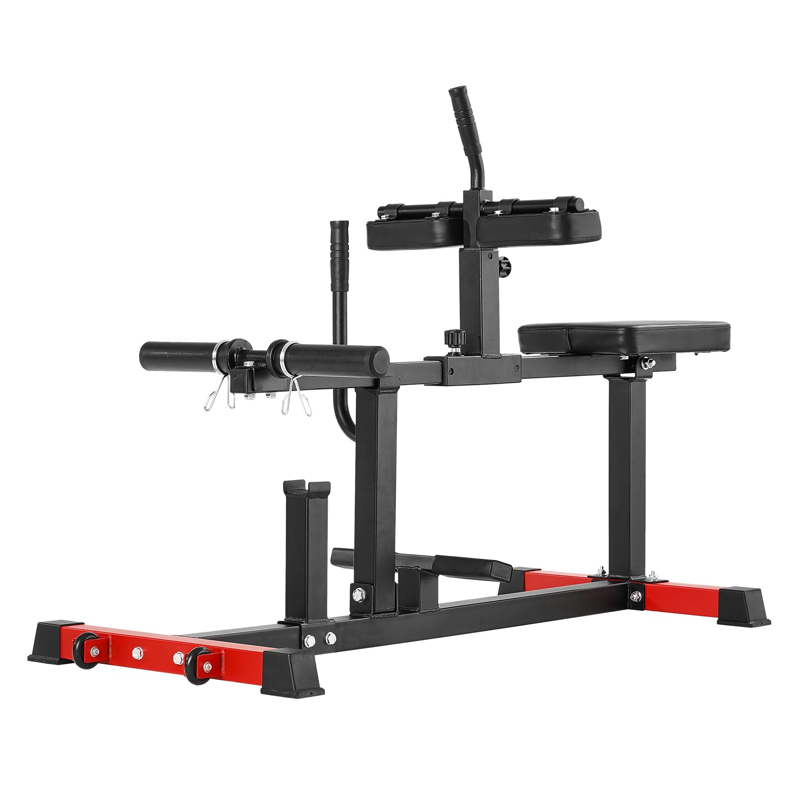 VEVOR Seated Calf Machine 440 LBS Capacity - Home Gym Calf Raise Equipment for Leg Workouts - Lower Body Strength Training with 1/2 Inch Weight Plates - Perfect for Home & Commercial Gyms